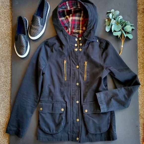 Topshop Black Lightweight Jacket - Picture 1 of 9